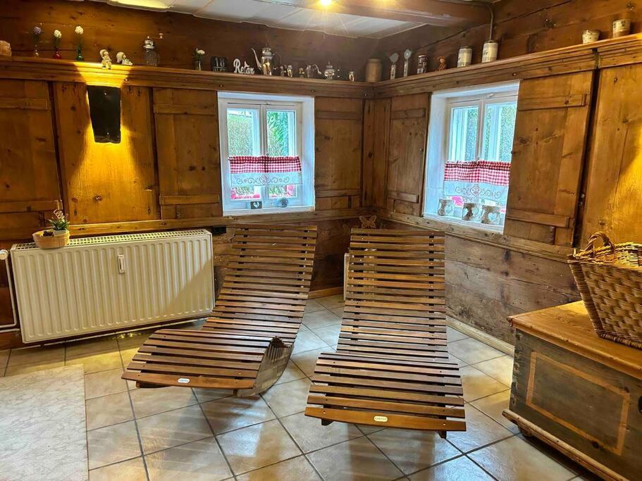 Maisonette-Fewo Fritz Mit Infrarotsauna Großschönau Exterior foto