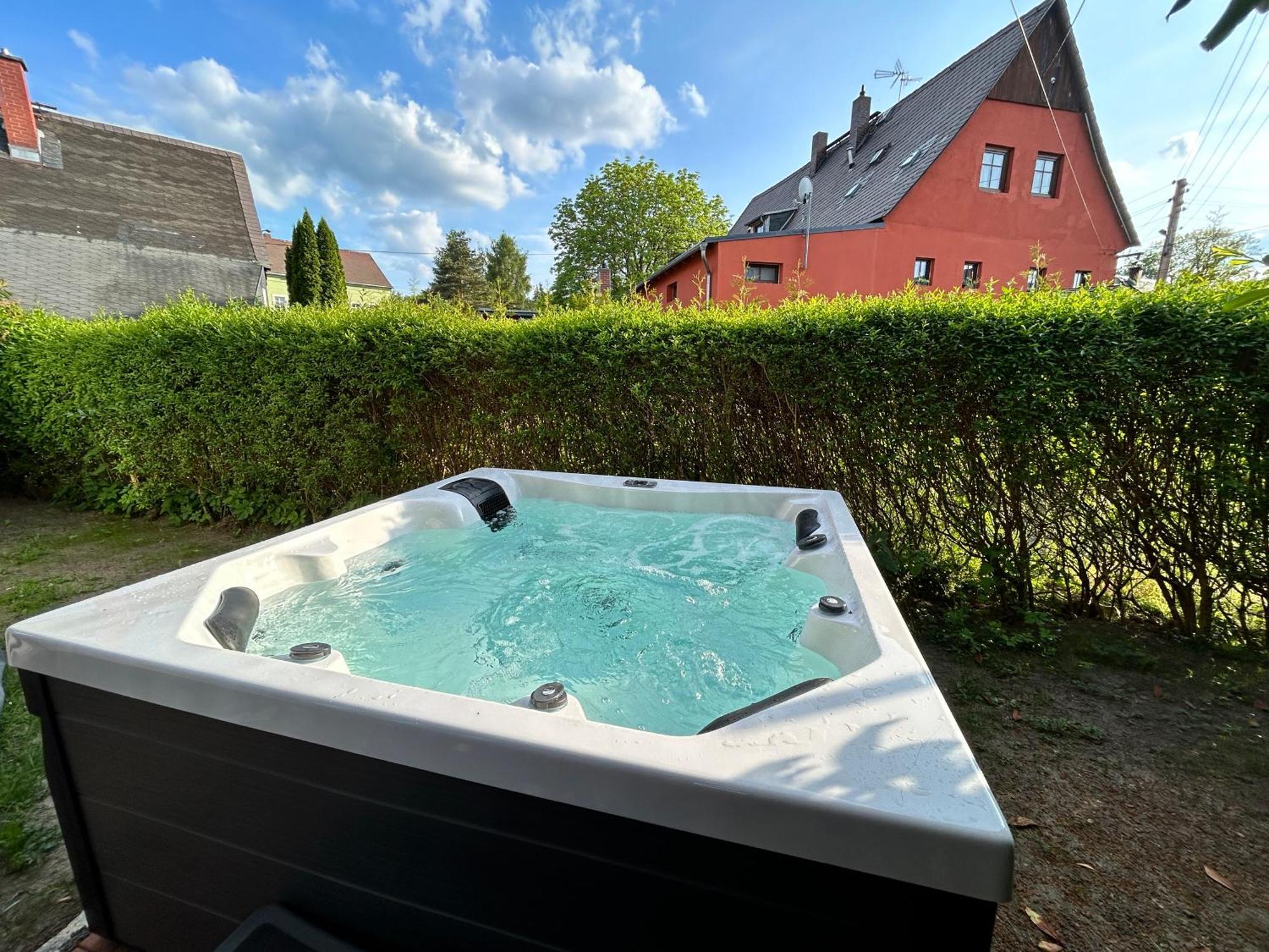 Maisonette-Fewo Fritz Mit Infrarotsauna Großschönau Exterior foto